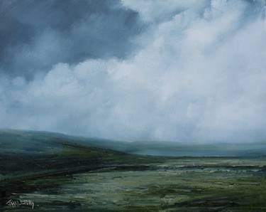 Here comes the rain, Irish Landscape thumb