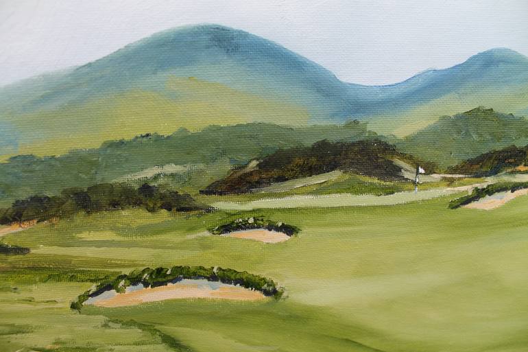 Original Impressionism Landscape Painting by John Halliday