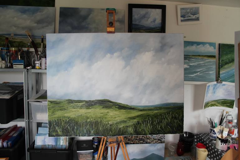 Original Impressionism Landscape Painting by John Halliday