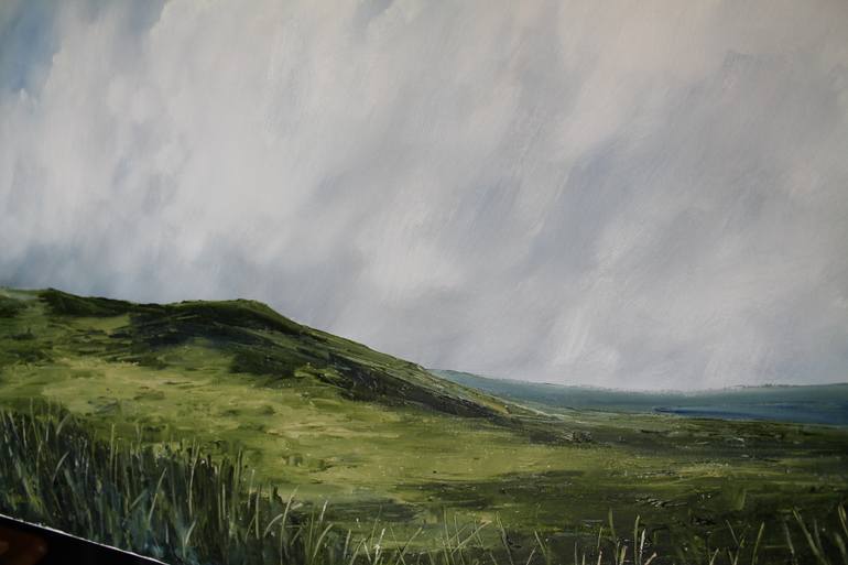 Original Impressionism Landscape Painting by John Halliday