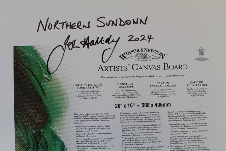 Original Impressionism Landscape Painting by John Halliday