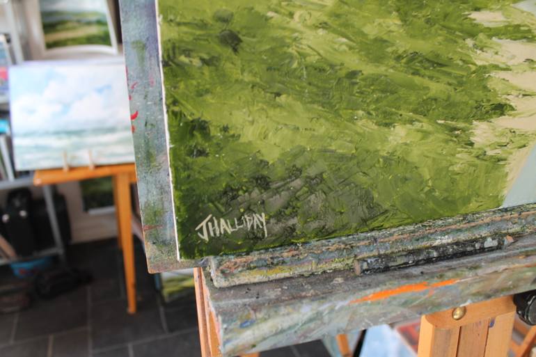 Original Impressionism Landscape Painting by John Halliday