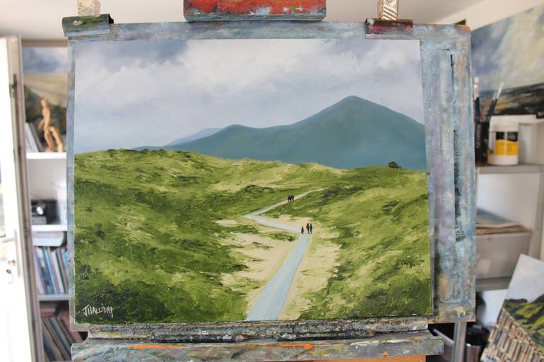 Original Impressionism Landscape Painting by John Halliday