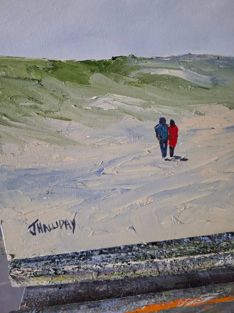 Original Impressionism Landscape Painting by John Halliday