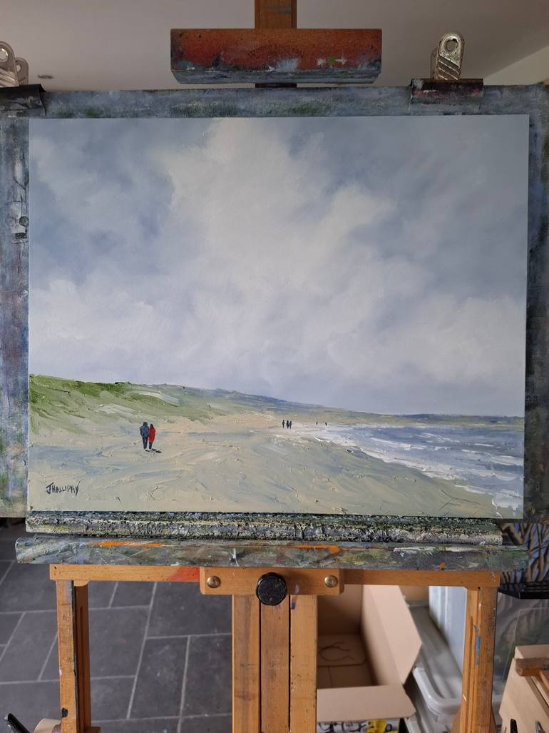 Original Impressionism Landscape Painting by John Halliday