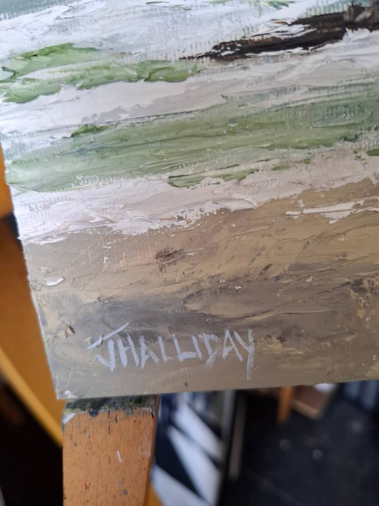 Original Impressionism Landscape Painting by John Halliday