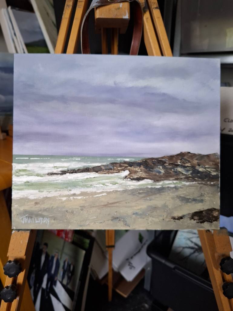 Original Impressionism Landscape Painting by John Halliday