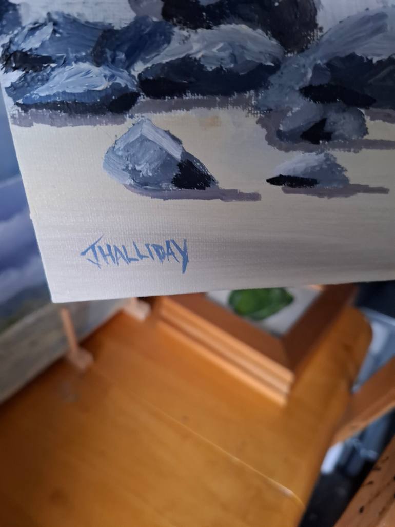 Original Impressionism Landscape Painting by John Halliday