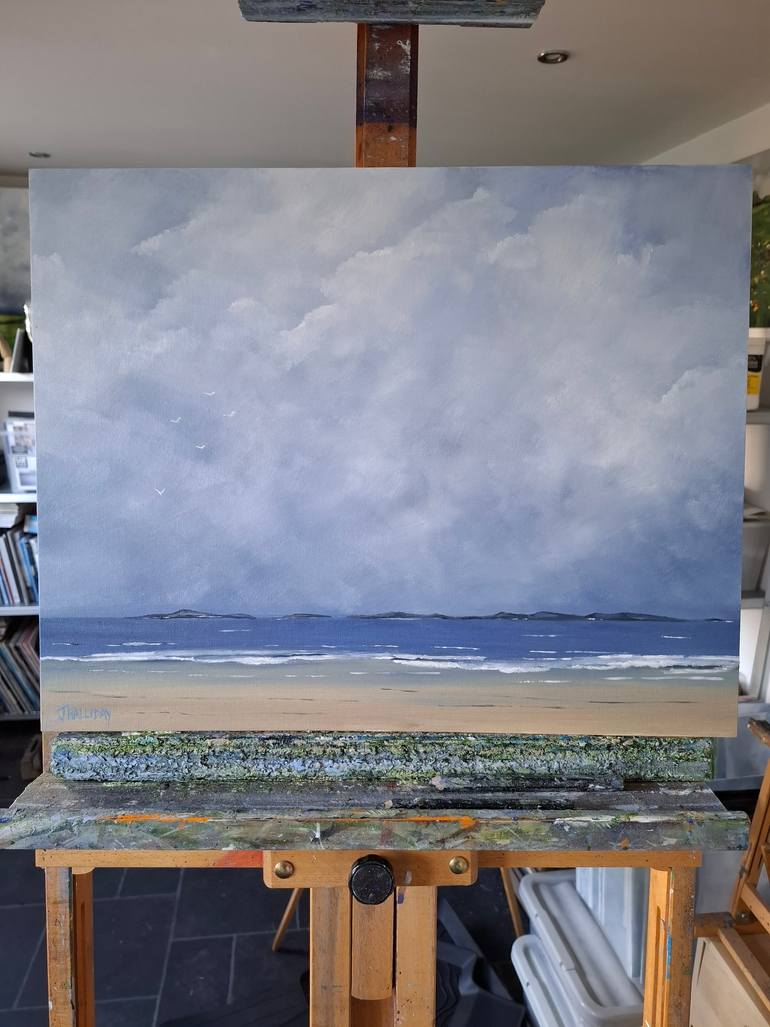 Original Impressionism Landscape Painting by John Halliday