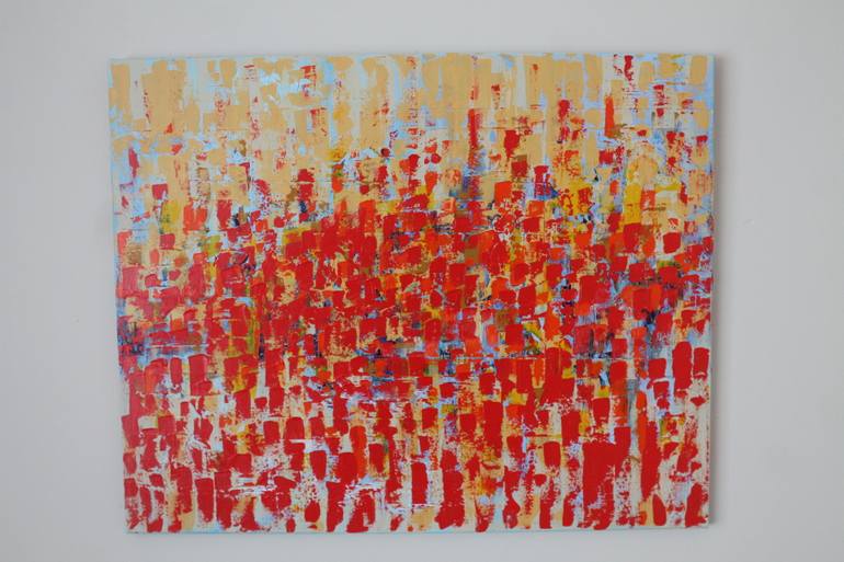 Original Abstract Painting by John Halliday