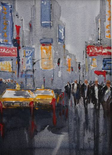 Print of Cities Paintings by John Halliday