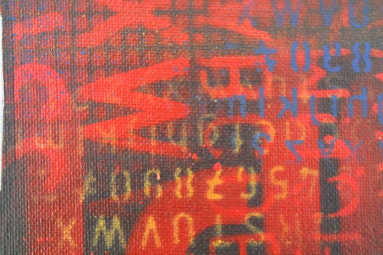 Original Pop Art Abstract Painting by John Halliday