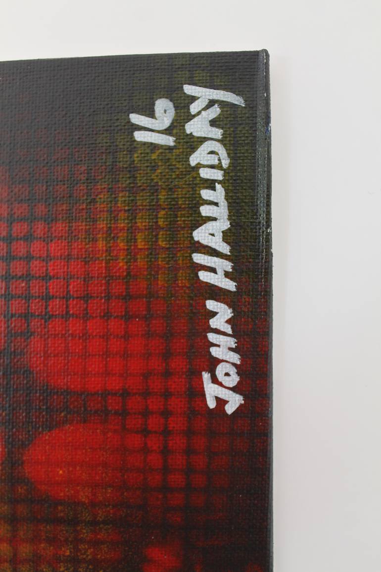 Original Pop Art Abstract Painting by John Halliday