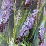 This impressionist oil painting captures the beautiful bloom of the lavender bush, I have a couple of lavender plants in my garden which provide a vivid colour when they bloom.

 Oil on canvas board, 20 x 16 ins, palette knife and brush. Unframed.

Certificate of authenticity included.

Packaging - painting will be wrapped in acid free tissue, bubble wrap and protected by board front and back. Delivered Royal Mail next day guaranteed and tracked within UK.