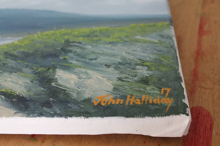 Original Impressionism Landscape Painting by John Halliday