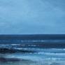 An impressionist painting of the North Coast, Ireland, the beach with crashing waves and the threat of rain from the dark off shore clouds.
The painting is oil on canvas and measures 24 x 12 x 0.3 ins, unframed. Certificate of authenticity included.
Packaging - painting will be wrapped in acid free tissue, bubble wrap and protected by board front and back.