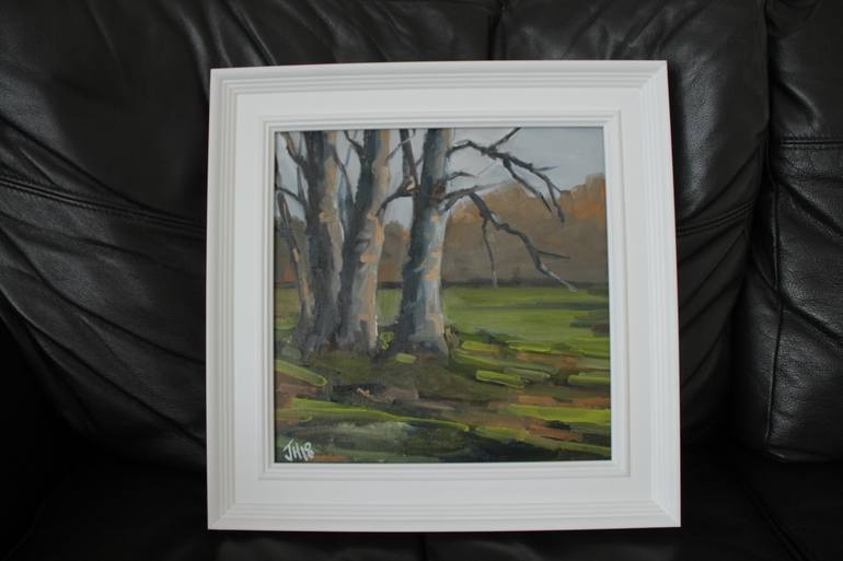 Original Impressionism Landscape Painting by John Halliday