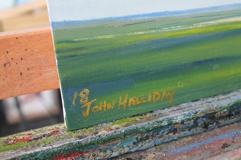 Original Impressionism Landscape Painting by John Halliday