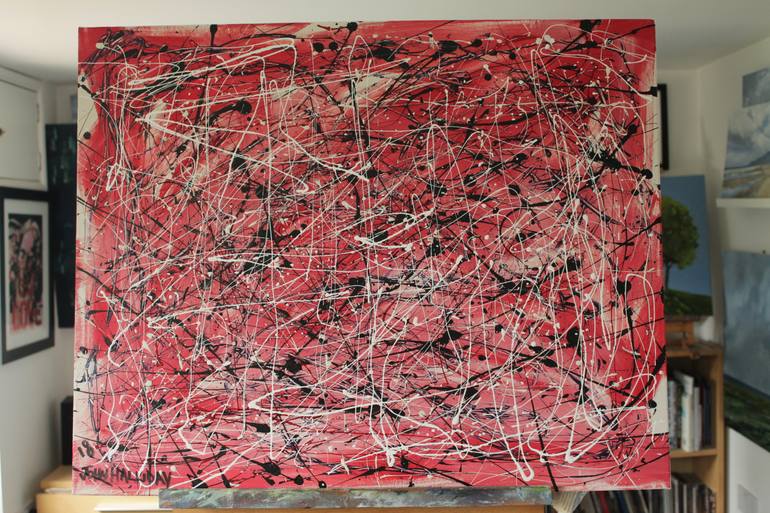 Original Expressionism Abstract Painting by John Halliday
