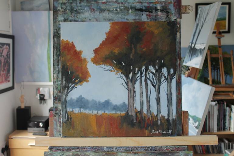 Original Impressionism Landscape Painting by John Halliday