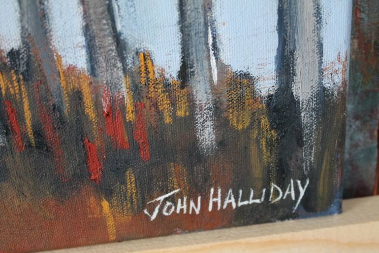 Original Impressionism Landscape Painting by John Halliday