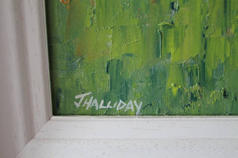 Original Impressionism Landscape Painting by John Halliday