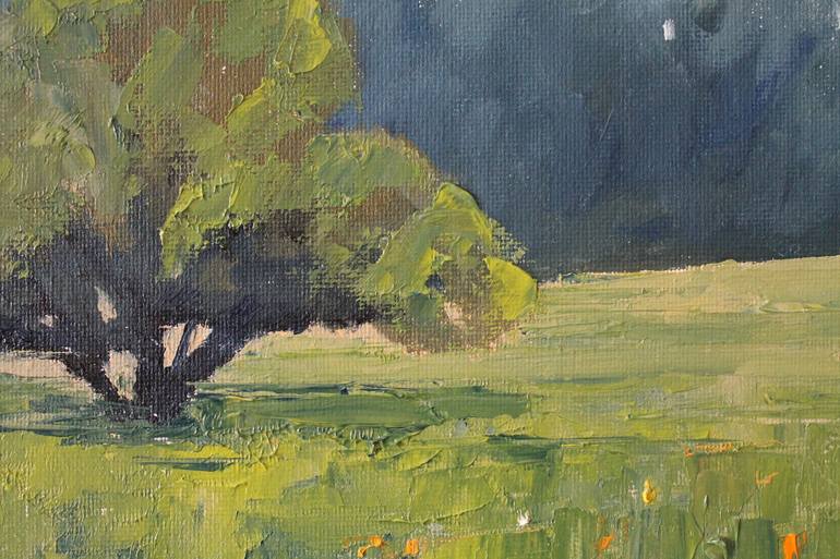 Original Impressionism Landscape Painting by John Halliday