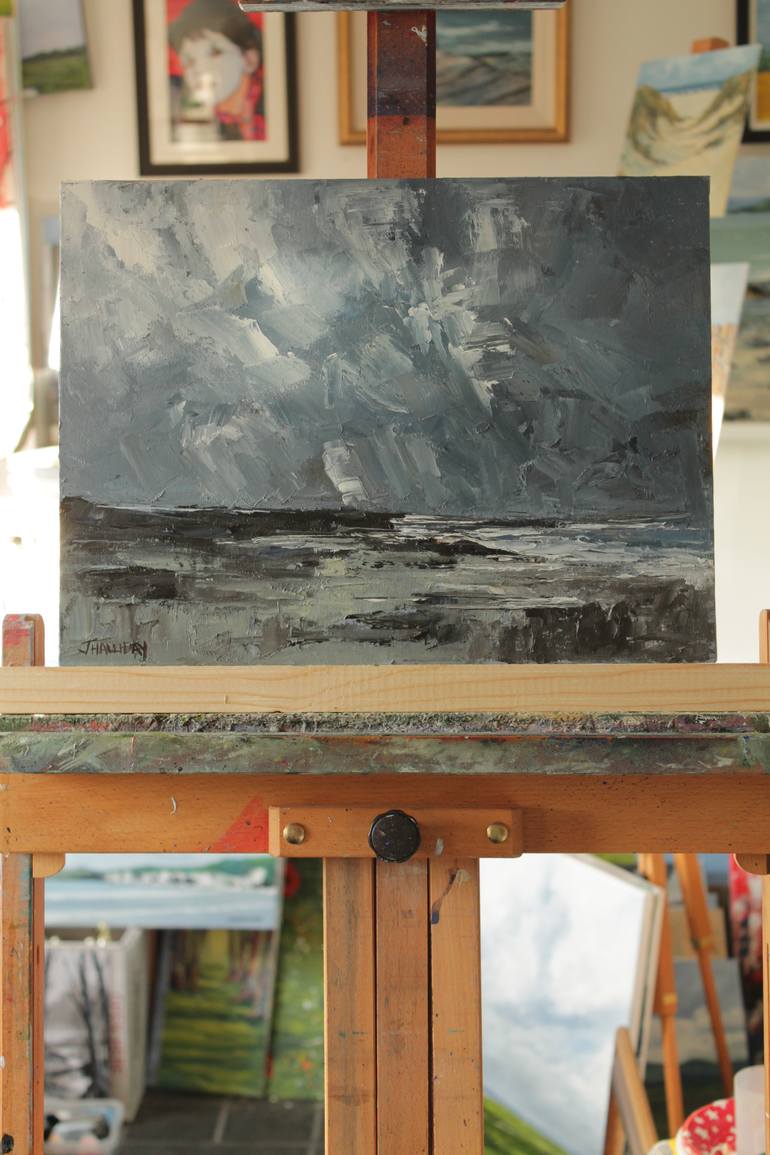 Original Impressionism Landscape Painting by John Halliday