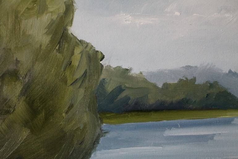 Original Impressionism Landscape Painting by John Halliday