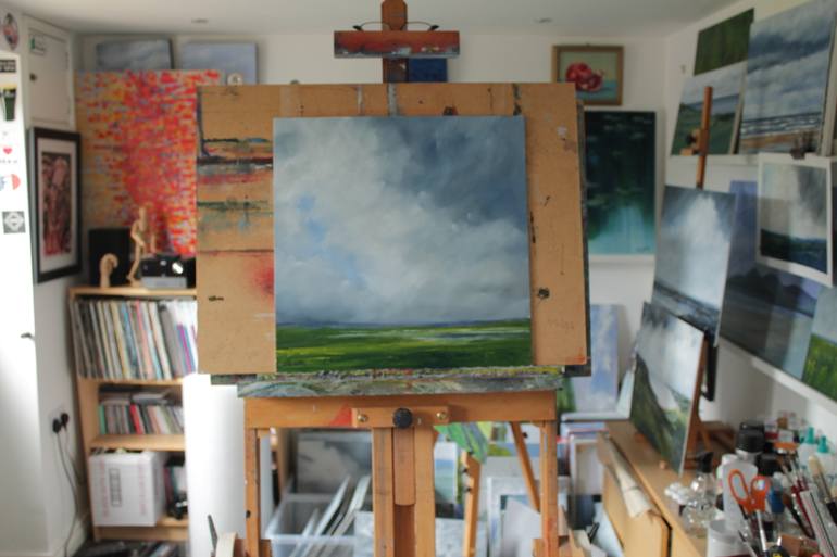 Original Impressionism Landscape Painting by John Halliday