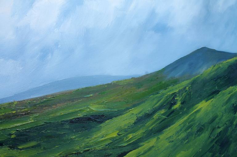 Original Impressionism Landscape Painting by John Halliday