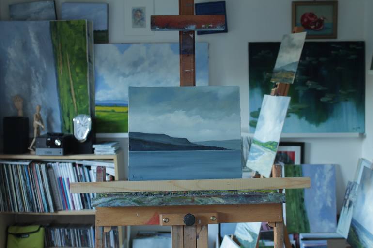 Original Impressionism Landscape Painting by John Halliday