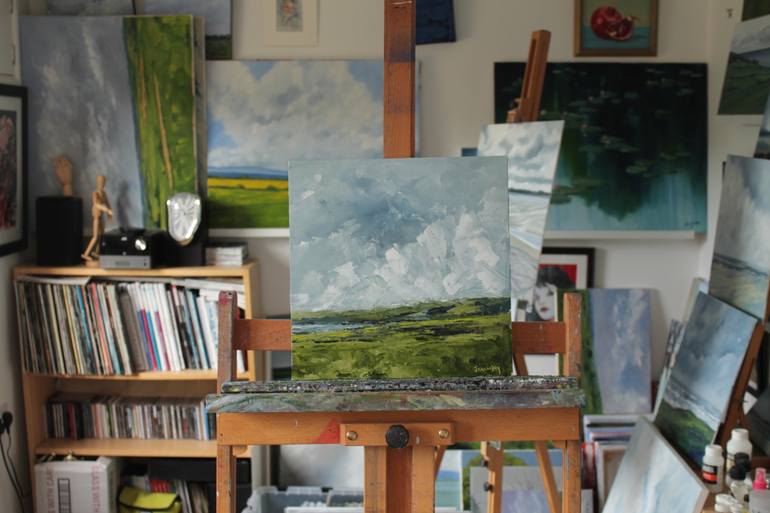 Original Impressionism Landscape Painting by John Halliday