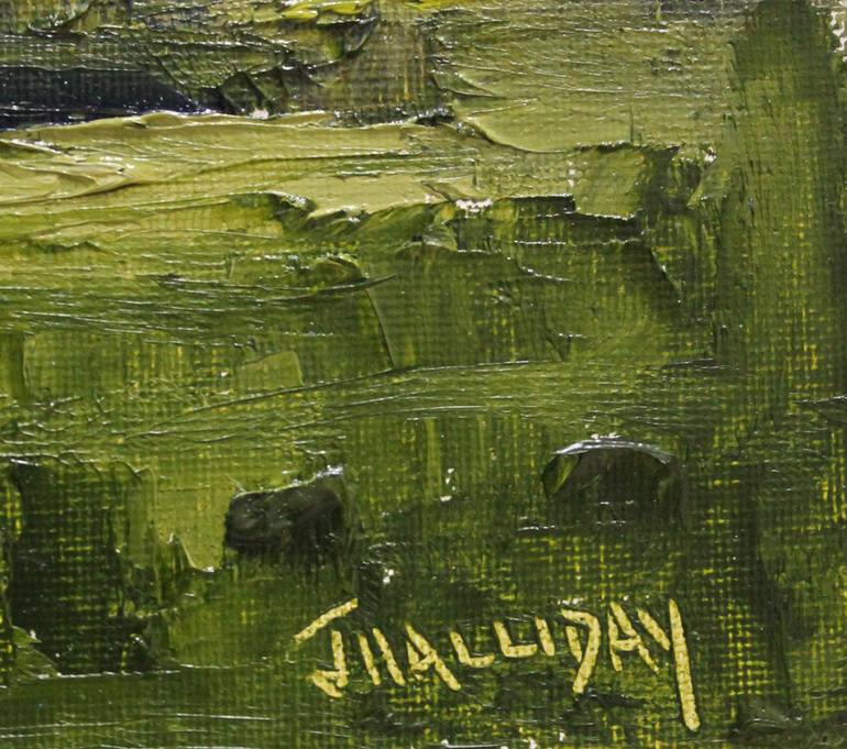 Original Impressionism Landscape Painting by John Halliday