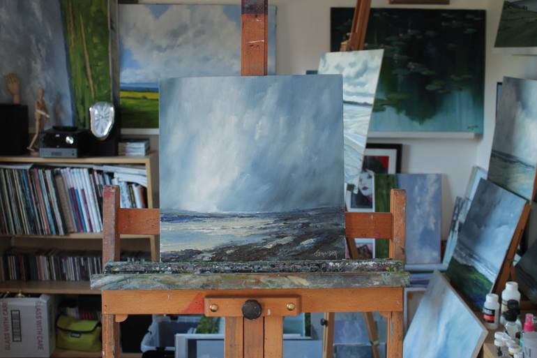 Original Impressionism Landscape Painting by John Halliday