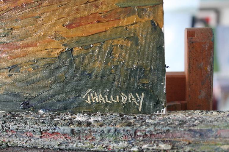 Original Impressionism Landscape Painting by John Halliday