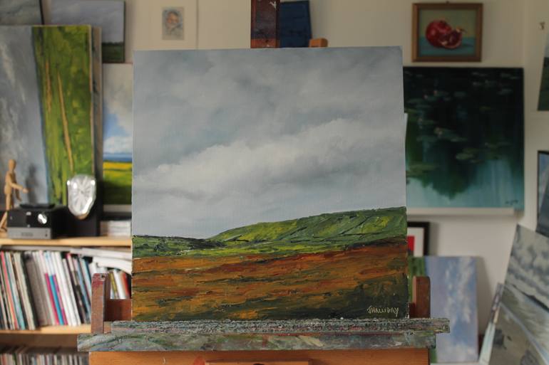 Original Impressionism Landscape Painting by John Halliday