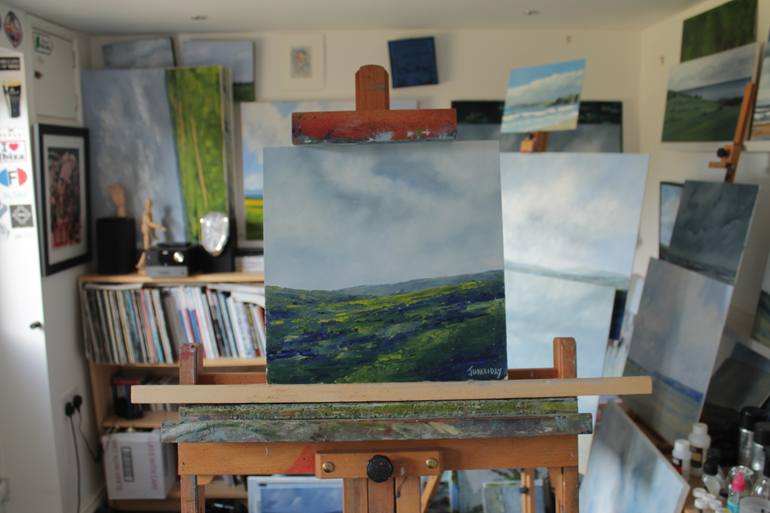 Original Impressionism Landscape Painting by John Halliday