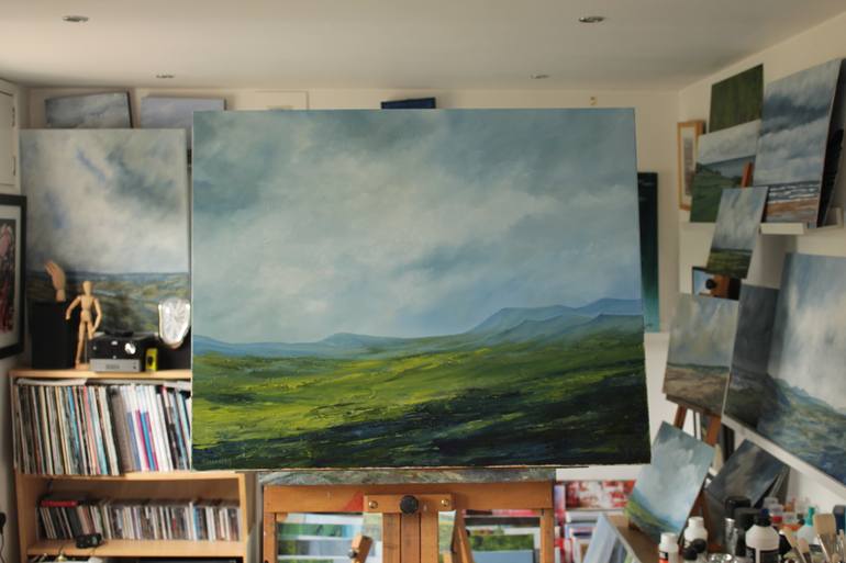 Original Impressionism Landscape Painting by John Halliday