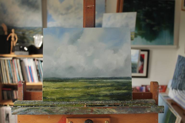 Original Impressionism Landscape Painting by John Halliday