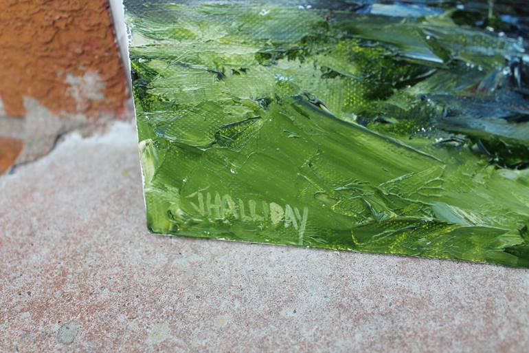 Original Impressionism Landscape Painting by John Halliday