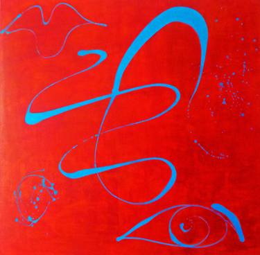 Original Abstract Expressionism Abstract Painting by Catherine Hollens