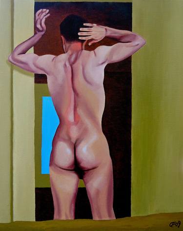 Print of Nude Paintings by Perparim Qazimi