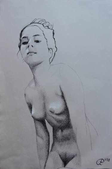 Print of Nude Drawings by Perparim Qazimi