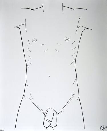 Original Nude Drawings by Perparim Qazimi