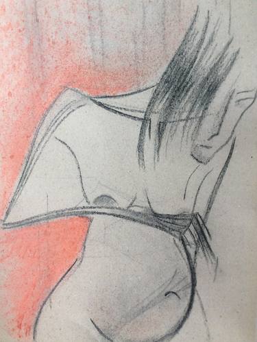 Original Minimalism Women Drawings by Irene S