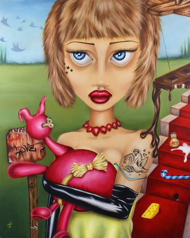 Print of Figurative Pop Culture/Celebrity Paintings by Shue Cane