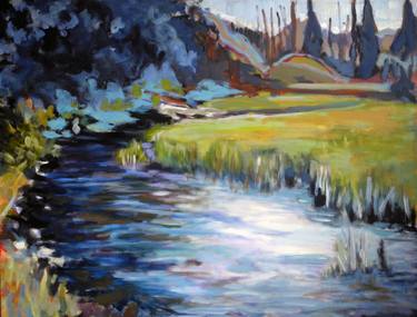 Original Impressionism Landscape Paintings by Douglas Nicolle