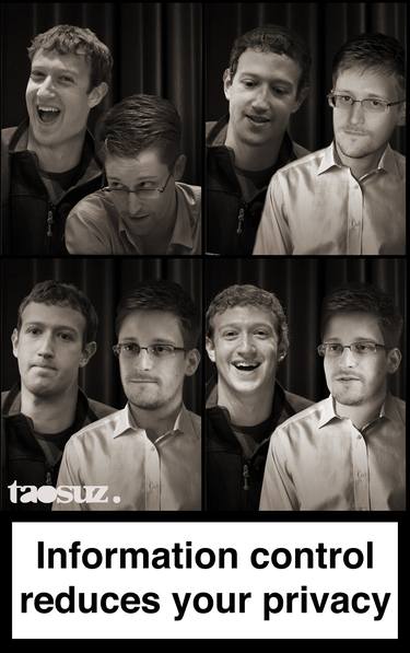 Mark Zuckerberg & Edward Snowden thumb