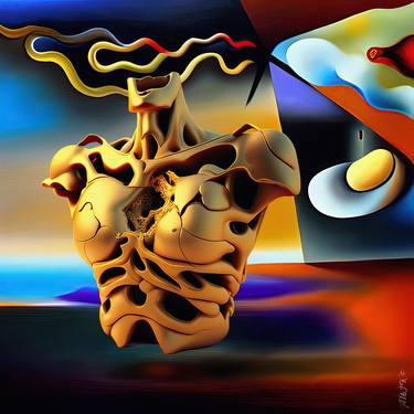 Original Modern Abstract Digital by Youri Ivanov